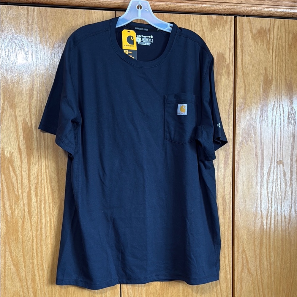 NWT men’s XL Carhartt Blue Short Sleeve Tee Essential Crew